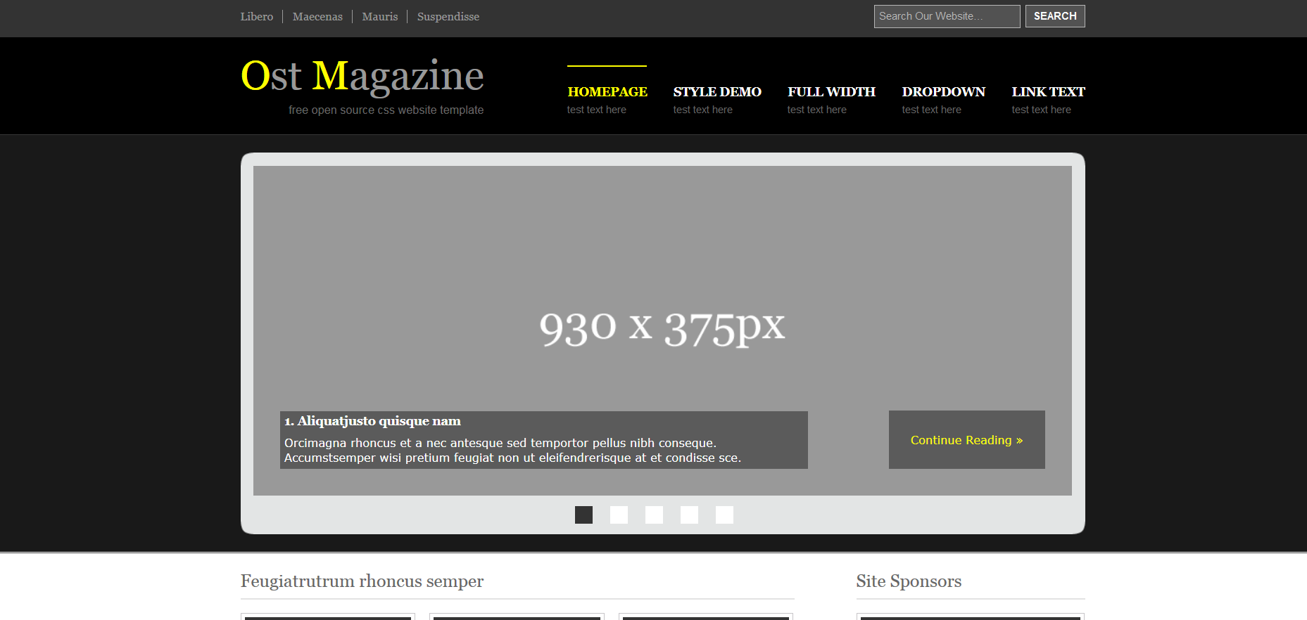 Шаблон сайта Интернет-магазины №556