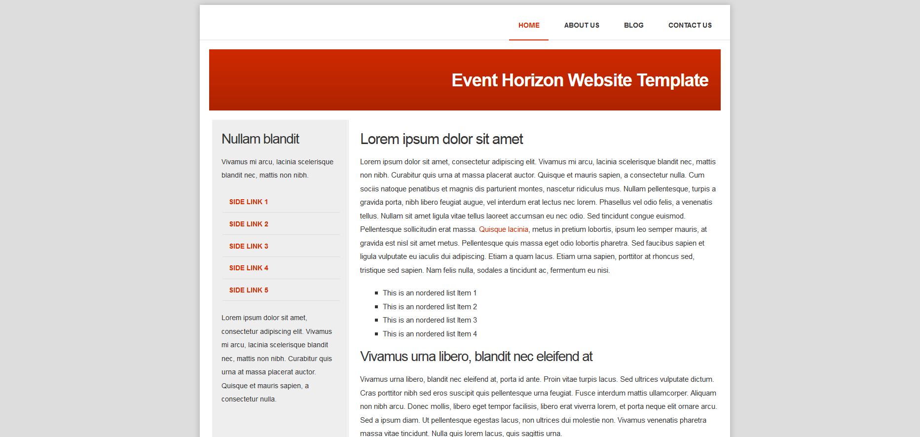 Шаблон сайта Веб №61